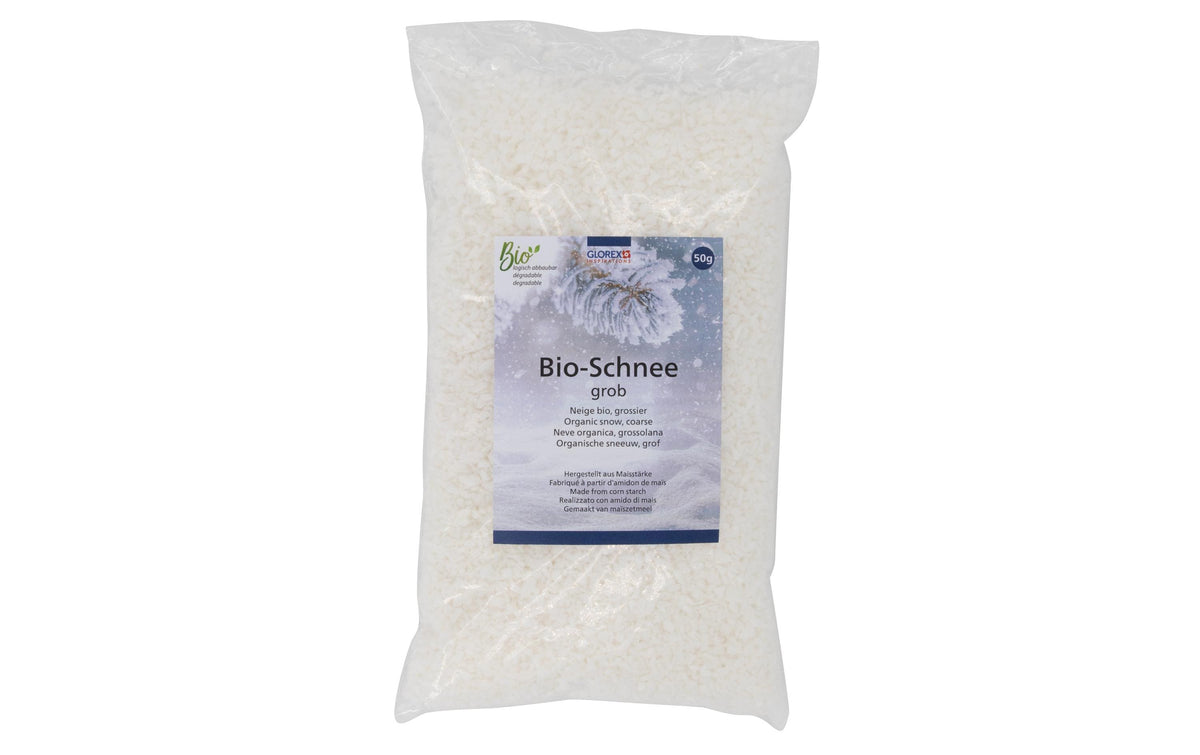 Glorex Schneeflocken/Kunstschnee Bio