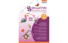 Glorex | Schrumpffolie | A5, 7 Bogen, transparent