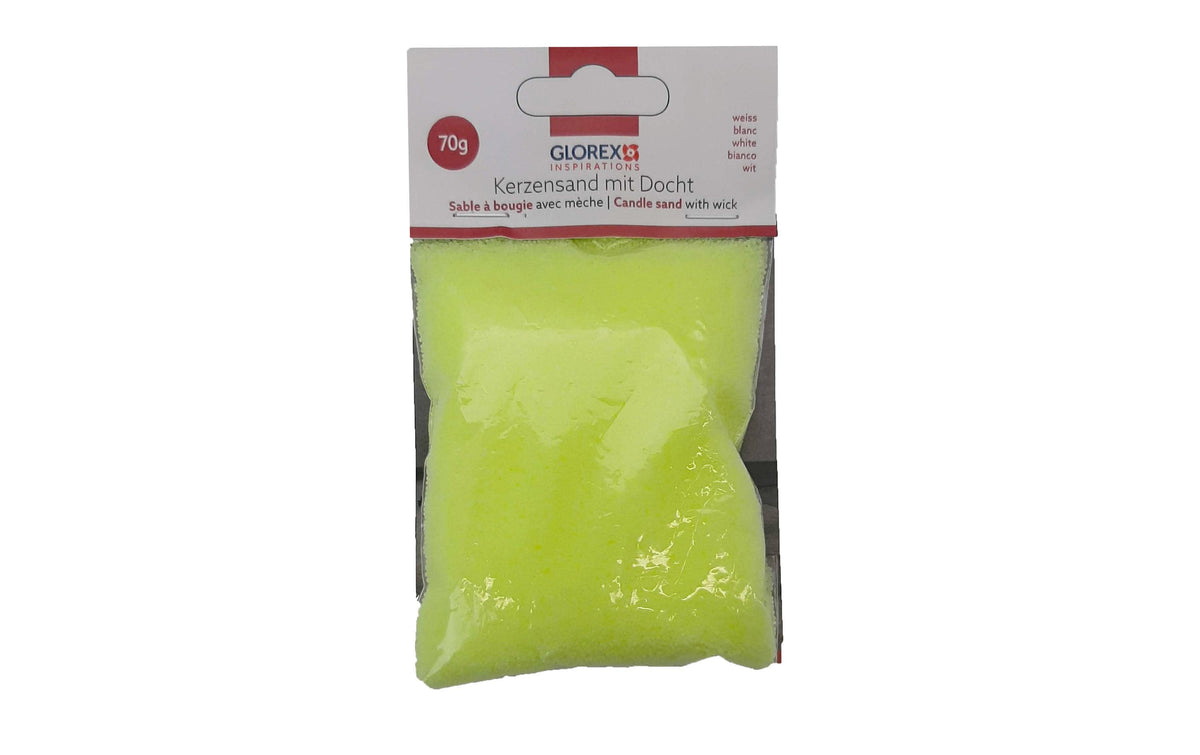 Glorex Kerzensand mit Docht