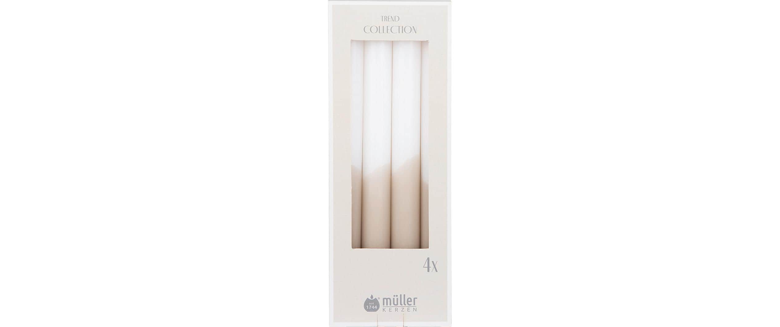 Müller Stabkerzen, 4er Set