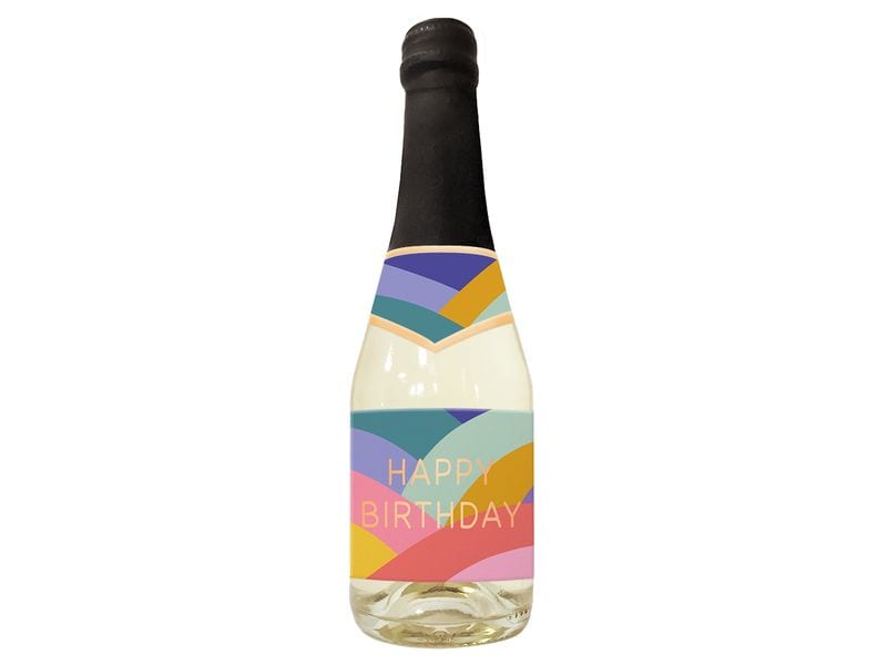 Grafik Werkstatt | Secco-Flasche 0,2l | Happy Birthday