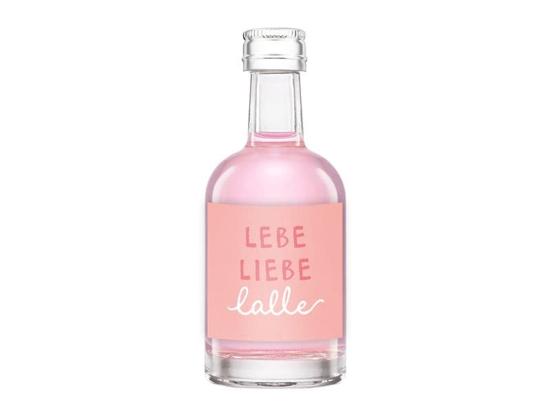 Grafik Werkstatt | Gin 50ml | Lebe liebe lalle