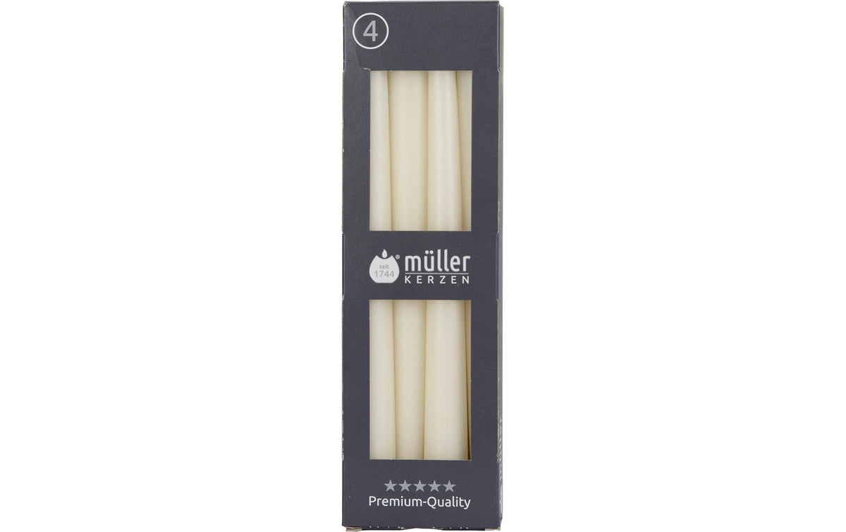 Müller Spitzkerzen glatt, 4 St.