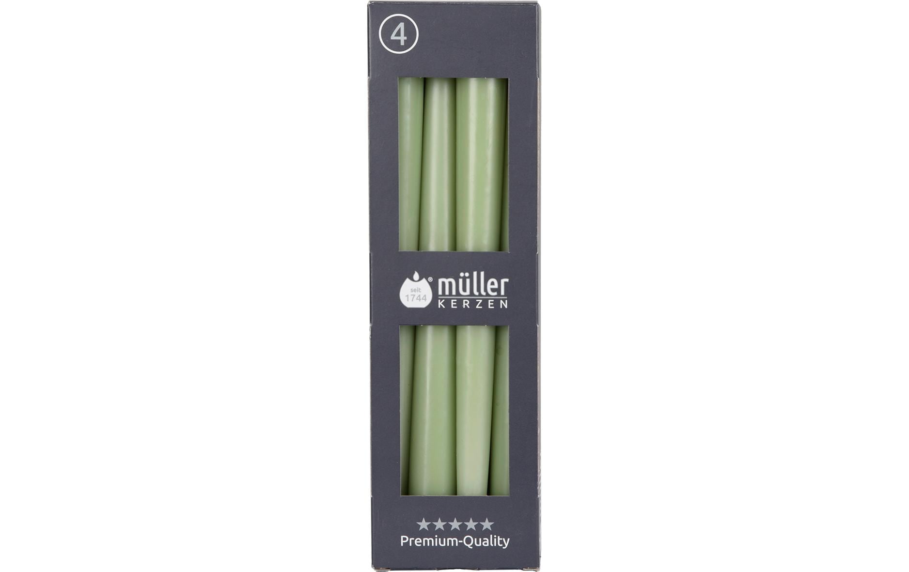 Müller Spitzkerzen glatt, 4 St.