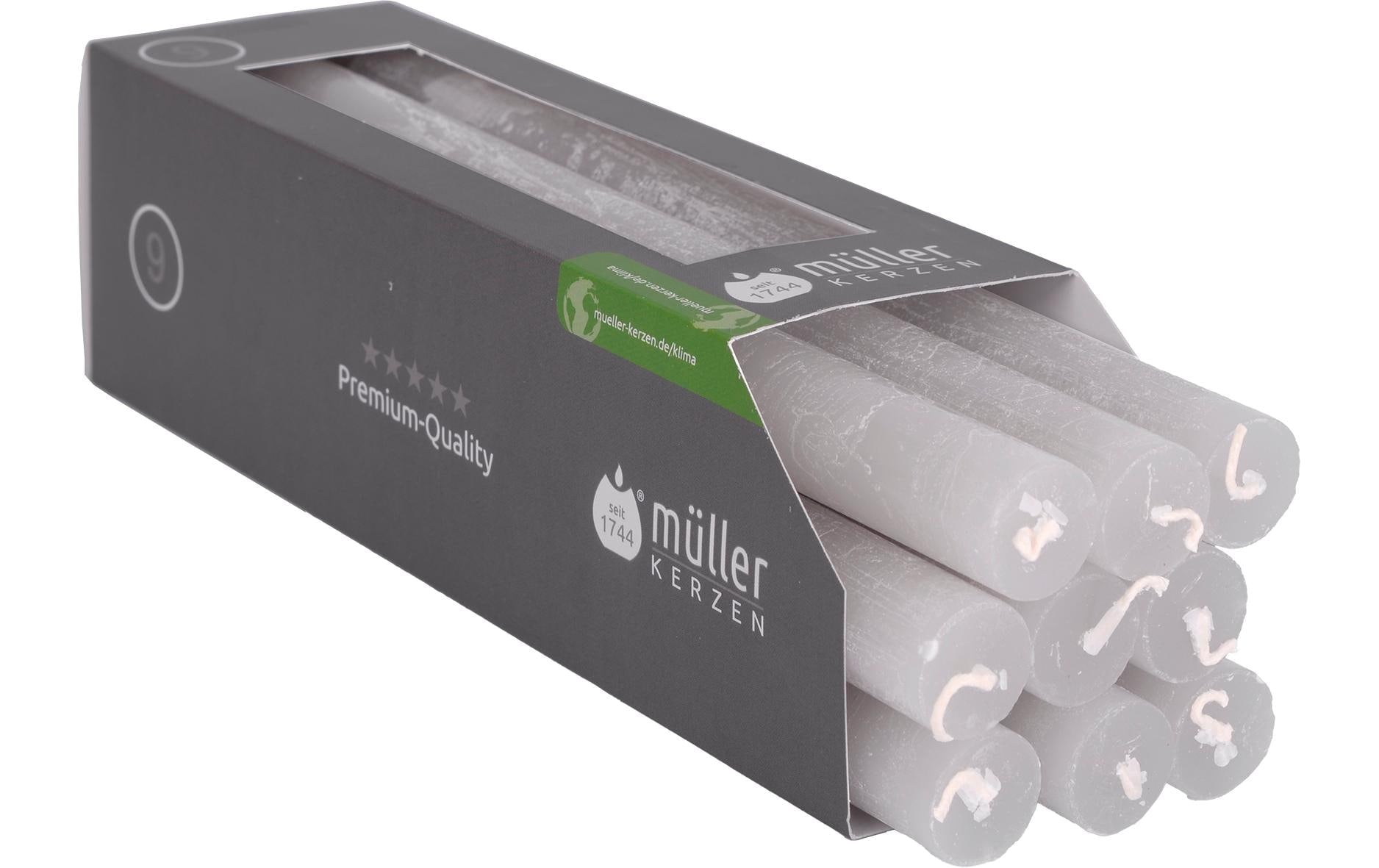 Müller Stabkerzen Polar, 9 St.