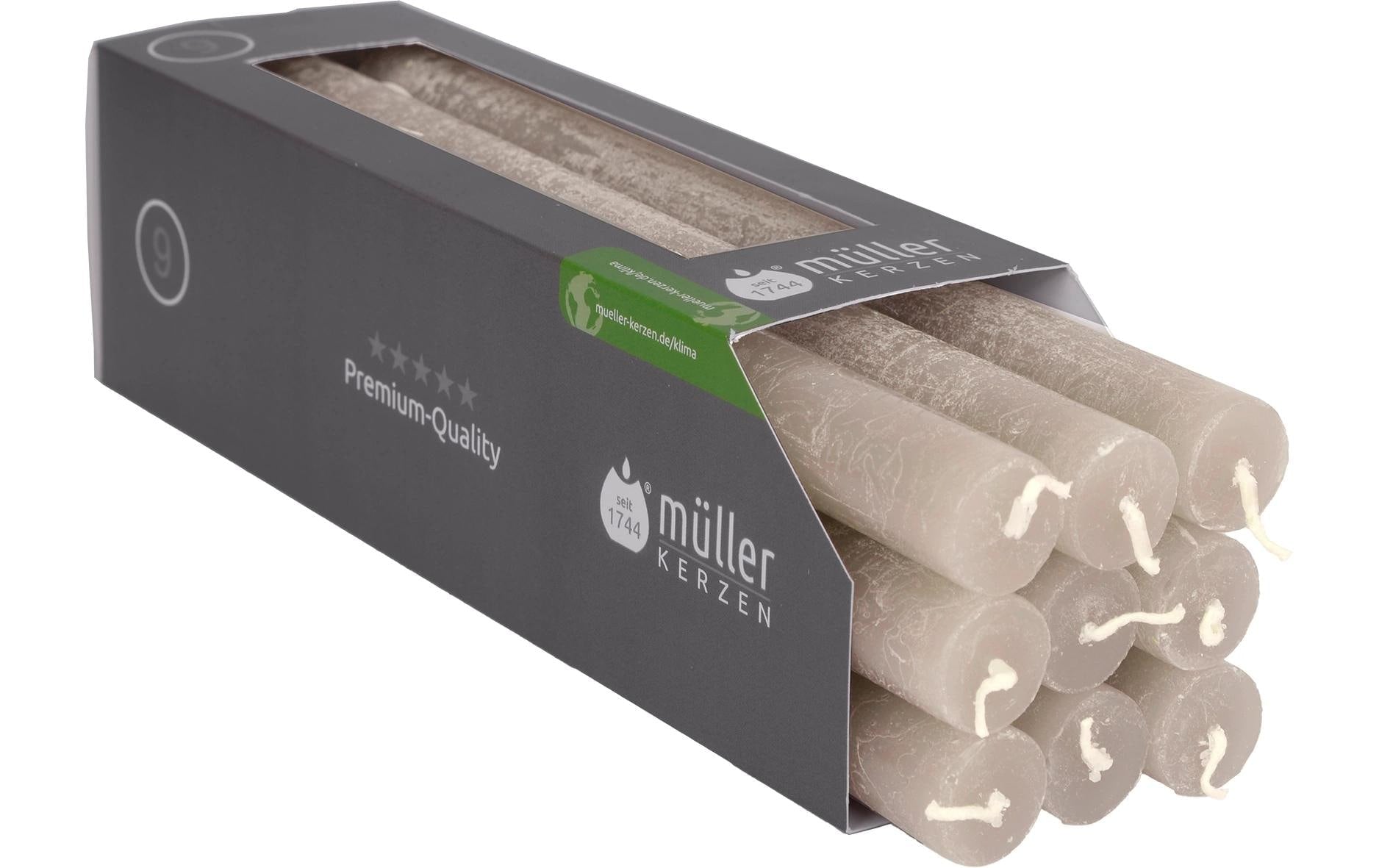 Müller Stabkerzen Polar, 9 St.