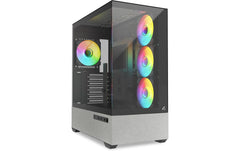 Sharkoon | AK7 ARGB Black | ATX, 2x U3, TG, 4x 120mm ARGB