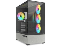 Sharkoon | AK7 ARGB Black | ATX, 2x U3, TG, 4x 120mm ARGB