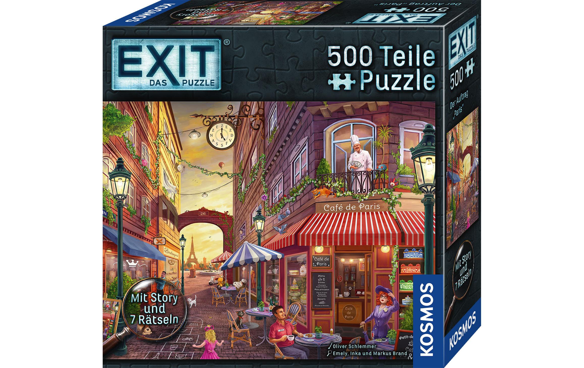 EXIT Puzzle Der Auftrag Paris