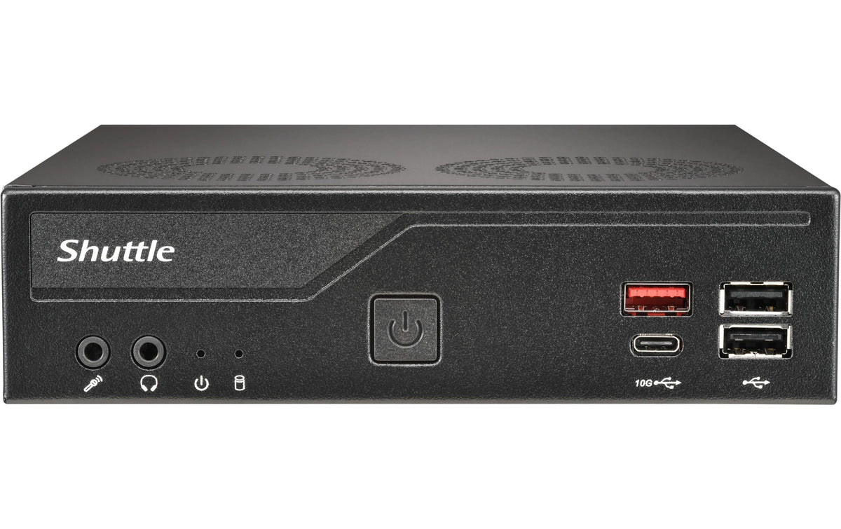 Shuttle Barebone DH810, schwarz