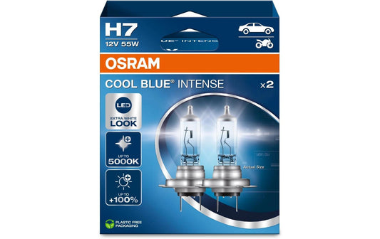 OSRAM | Cool blue intense H7 Duobox | 12V 55W PX26d