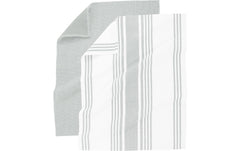 Tiseco | Geschirrtuch COMBO 4er Set 50x70 cm | grau