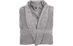 Tiseco Bademantel COSY grau L/XL