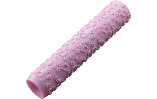 Dr. Oetker Peppa Pig Präge Teigrolle pink