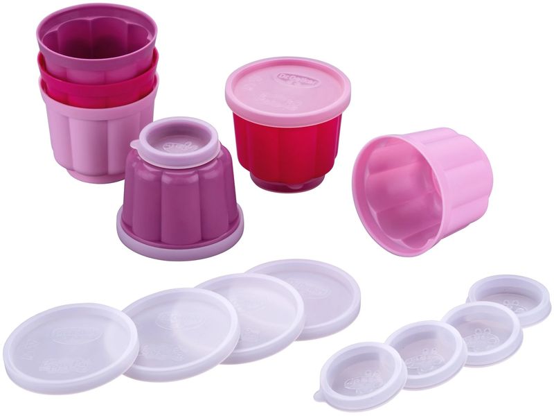 Dr.Oetker | Dr. Oetker Peppa Pig Puddingform Set | 6 Stück Förmchen, 6 Stück Deckel, 150ml