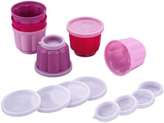Dr.Oetker | Dr. Oetker Peppa Pig Puddingform Set | 6 Stück Förmchen, 6 Stück Deckel, 150ml