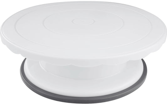 Dr.Oetker | Dr. Oetker Tortenplatte drehbar weiss | ABS, D:27.5x9cm
