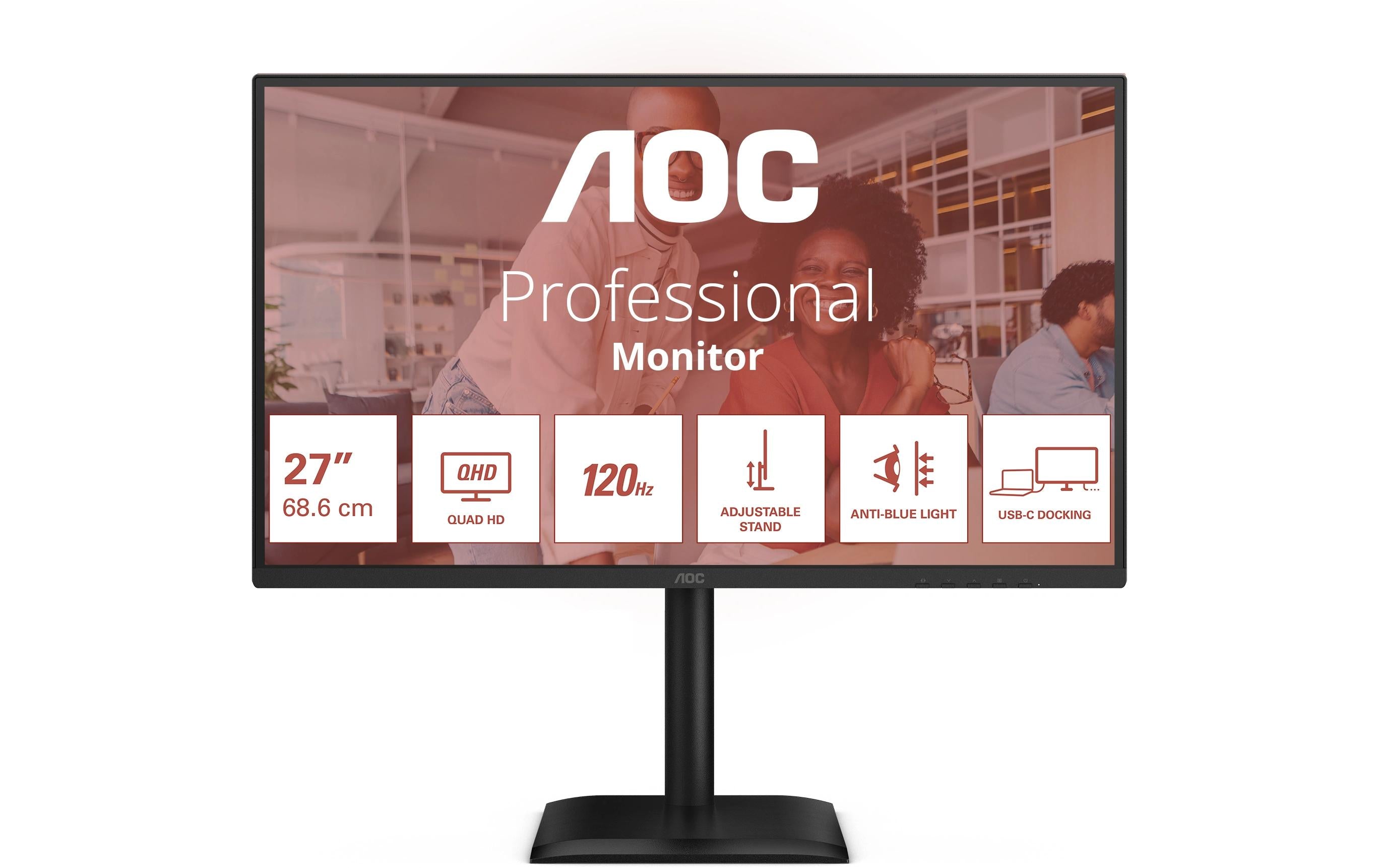 AOC 27 Q27E4CV,  IPS, 2560 x 1440 120 Hz