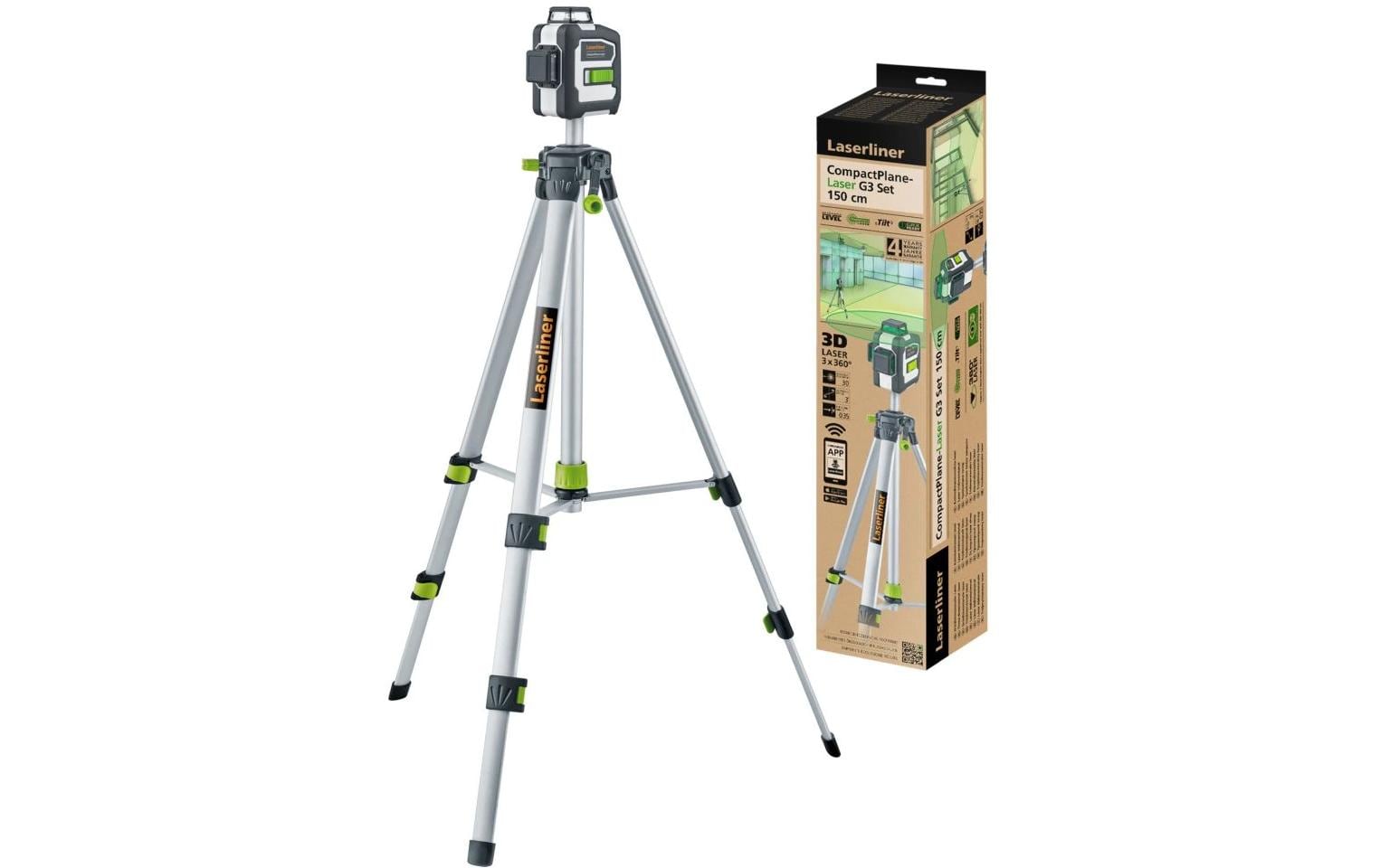 CompactPlane-Laser 3G Set 150 cm Eco