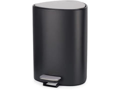 Joseph Joseph | EasyStore 5l Badezimmereimer | Metallic Grey, Inhalt 5 Liter