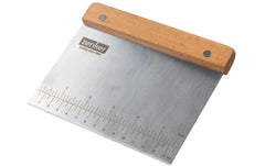 Zenker | Teigabstecher-Dein Brot! | Buche/Edelstahl 150x120mm