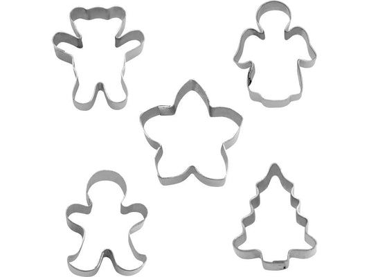 Städter | Ausstecher Set Mini Weihnachten | 5-teilig 1.5 cm