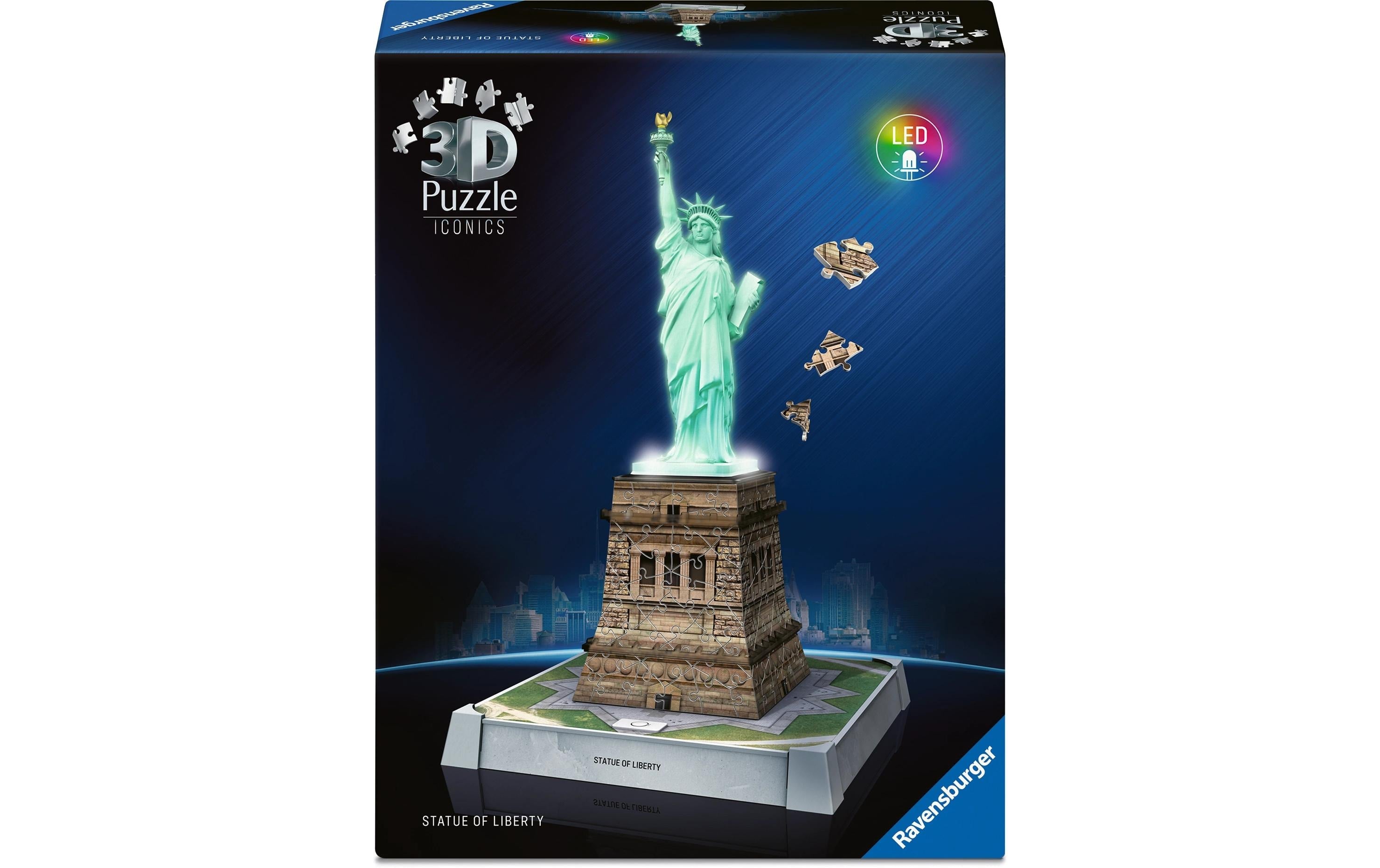 Iconics Statue of Liberty w. Light 108p