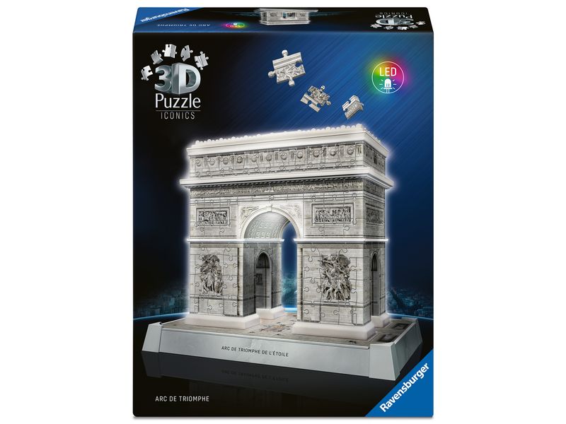 Ravensburger | Iconics Arc de Triomphe with Light 216p | 10-99 Jahre