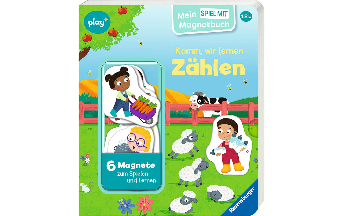 Mein Spiel mit-Magnetbuch: Zählen