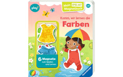 Mein Spiel mit-Magnetbuch: Farben
