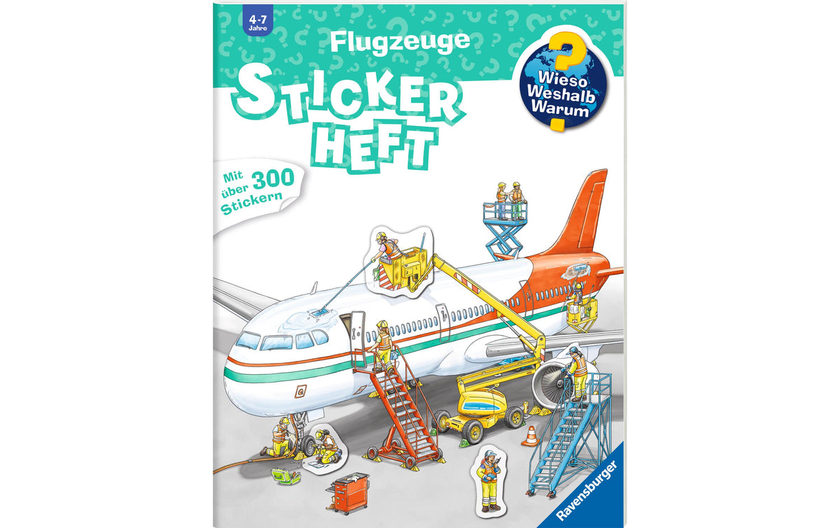 WWW Stickerheft: Flugzeuge