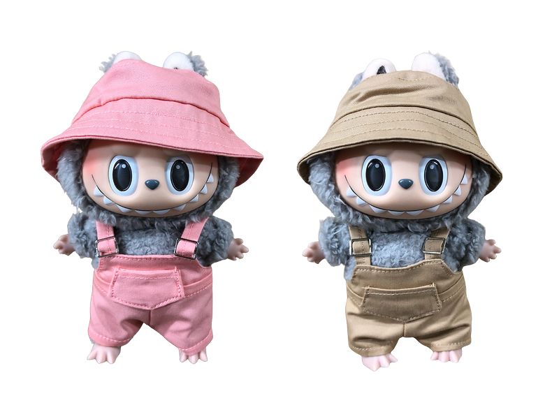 Nize | WL Labubu Accessoire Set Fisherman | Pink + Beige