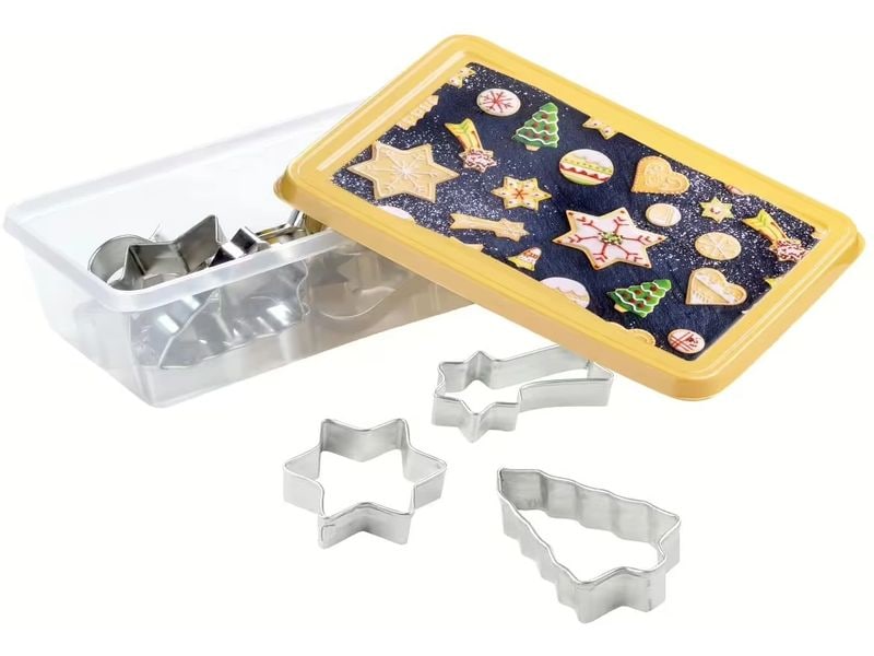 Zenker | Ausstecher Box Set Weihnachten | 1 Box, 18 Stk. Ausstecher
