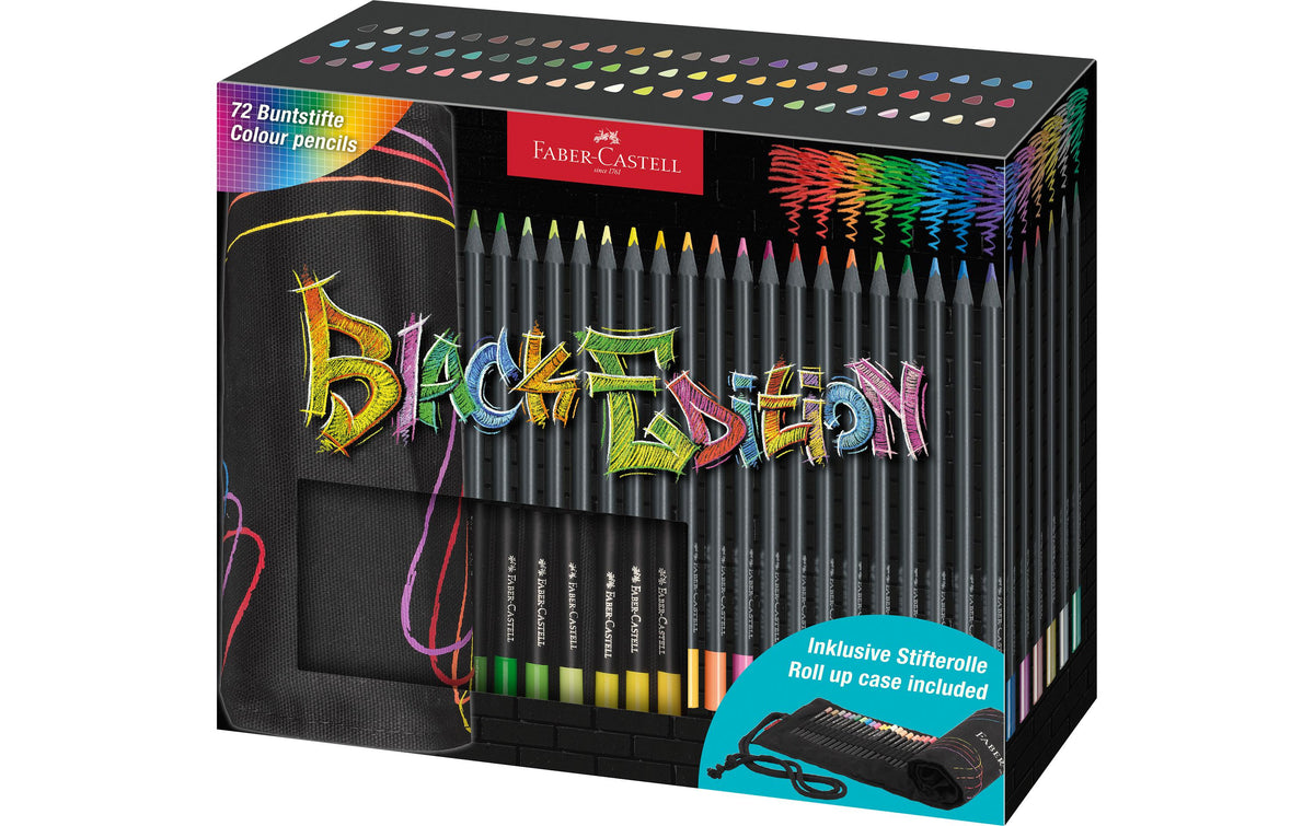 Faber-Castell Farbstifte Black Edition Roll