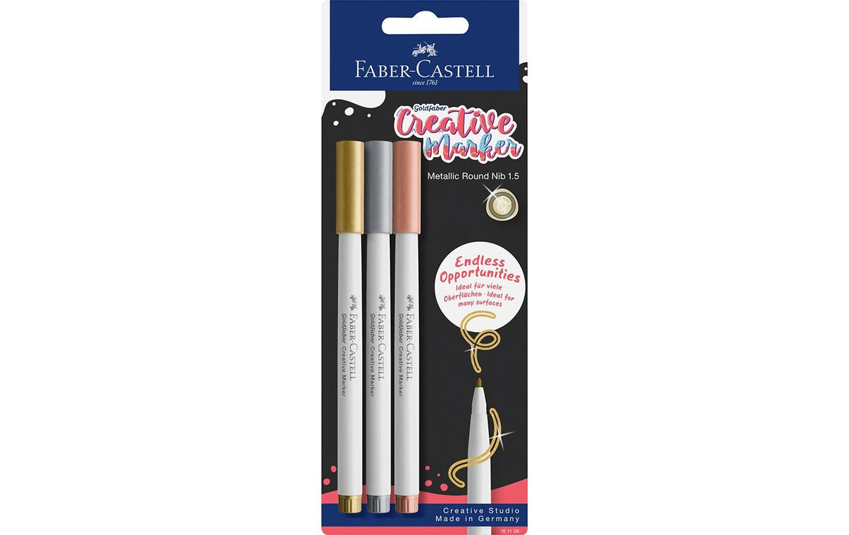 Faber-Castell Creative Marker Metallic