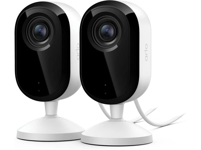 Arlo | VMC3270: IP Kamera 2er Pack | Arlo Essential3 Indoor2K-Kamera weiss