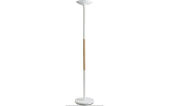 UNiLUX | Pryska LED-Stehlampe weiss/buche | LED 5539lm 3000K CRI 83