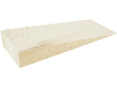 Holz Zollhaus | Holzkeil | 20x8x0-3cm