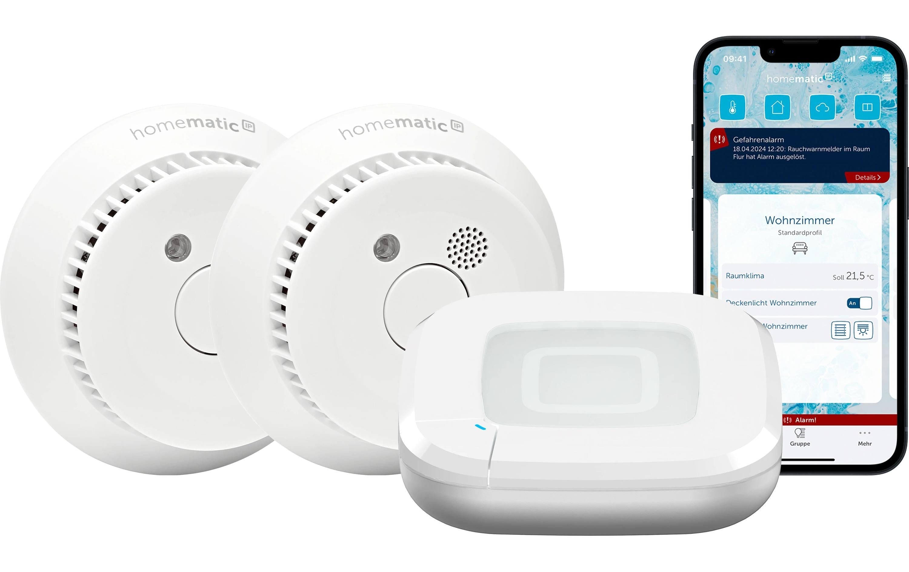 Homematic IP Starter Set Rauchwarn$