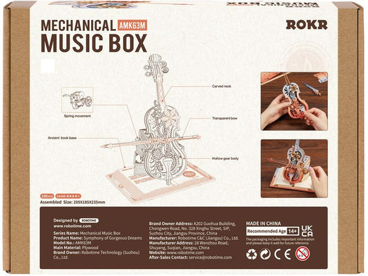 ROKR | Magic cello | Robotime Bausatz