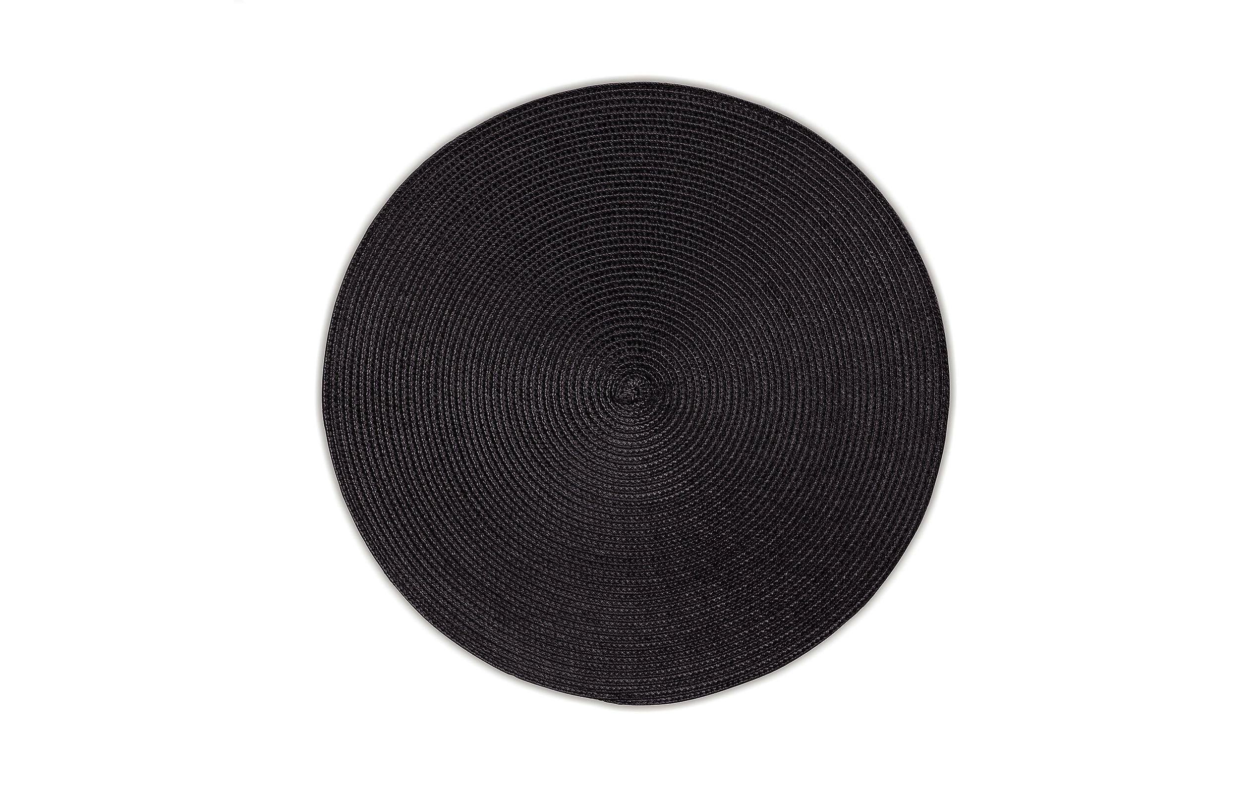 Kela, Tischset Kimya 38 cm, Schwarz
