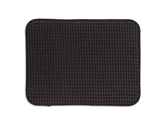 Kela | Abtropfmatte Rapida | Schwarz, 50 x 38 cm