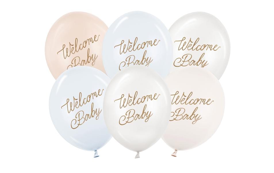 Partydeco Luftballon Welcome Baby