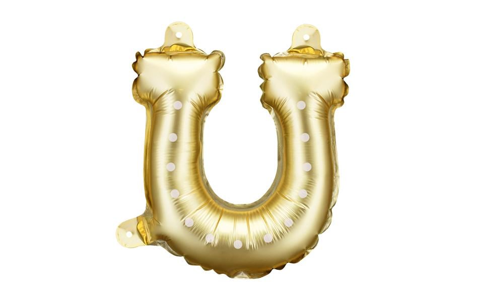 Partydeco Folienballon Hufeisengirlande