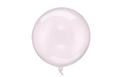 Partydeco Ballon Transparent rosa