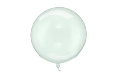 Partydeco Ballon Transparent grün