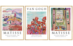 Wallxpert Van Gogh 3-teilig
