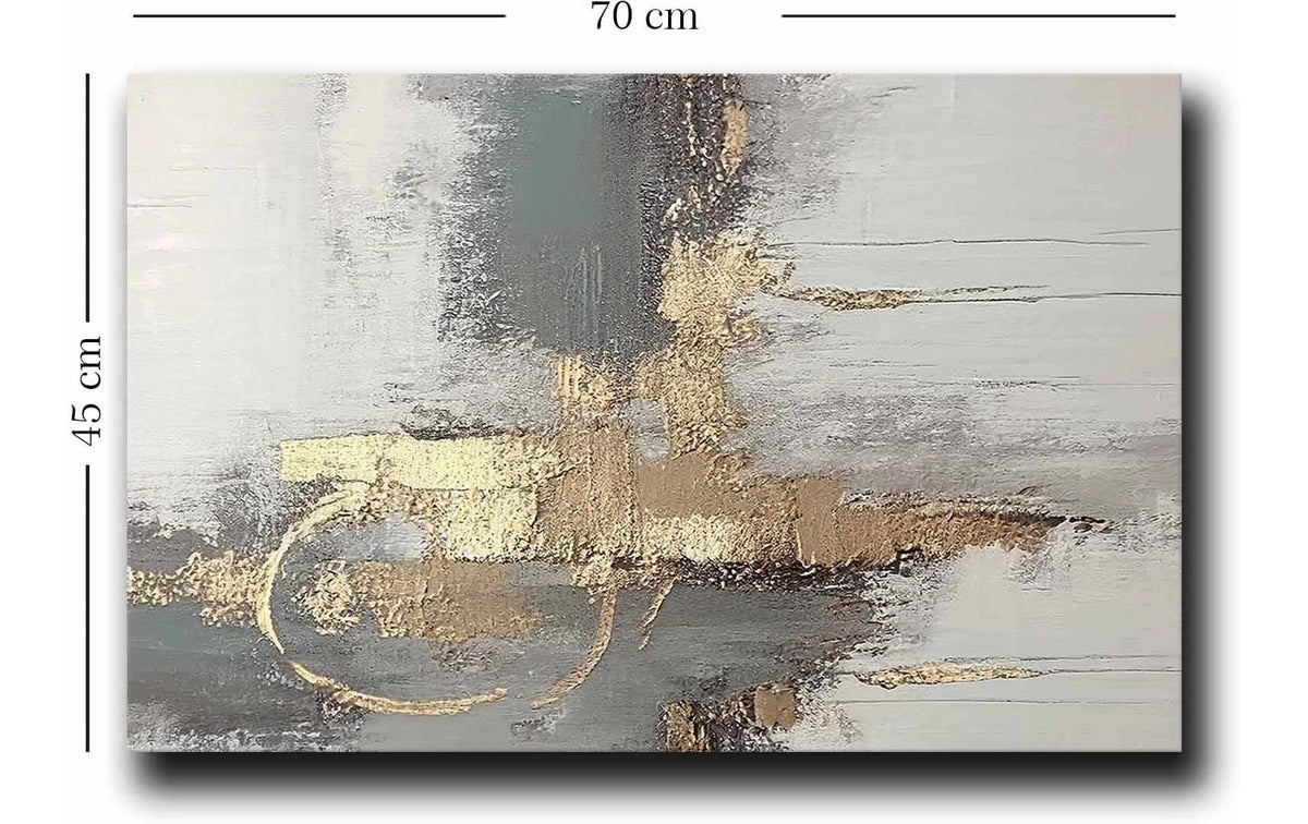 Wallxpert, Bild Gold/Grau