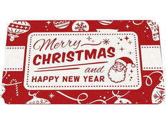 Conceptum Hypnose | Türmatte XMAS rot | 40x70 cm, 100% PVC