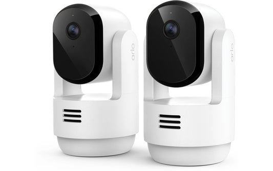 Arlo | VMC3273: IP Kamera 2er Pack | Arlo Essential3 IndoorPTZ 2K-Kamera weiss